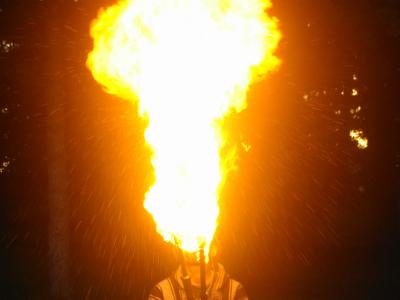 avec 2 torches